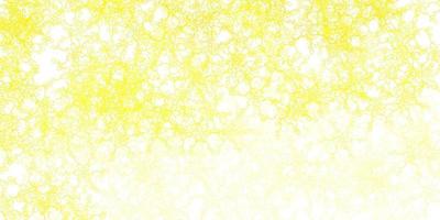 Light Yellow vector background with bows.