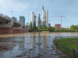 vista de Frankfurt, Alemania foto