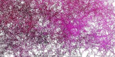 Light Pink vector backdrop with bent lines.