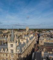 Aerial view of Cambridge photo