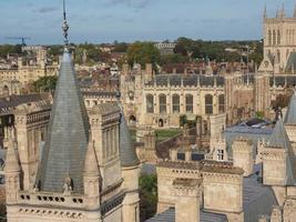 Aerial view of Cambridge photo