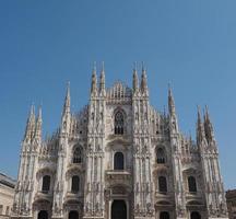 Duomo meaning Cathedral in Milan photo