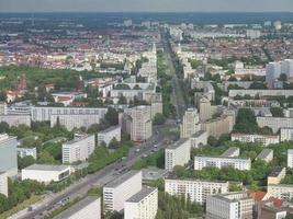 Berlin aerial view photo