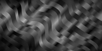 Light Gray vector background with curved lines.