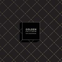 Luxury golden geometric pattern, abstract pattern background vector