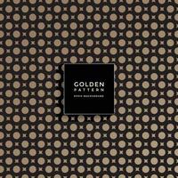 Luxury golden geometric pattern, abstract pattern background vector