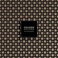 Luxury golden geometric pattern, abstract pattern background vector