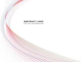 abstract line background vector