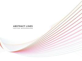 abstract line background vector