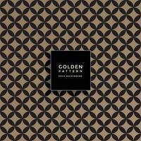 Luxury golden geometric pattern, abstract pattern background vector