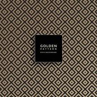 Luxury golden geometric pattern, abstract pattern background vector