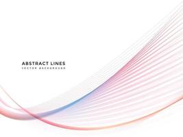 abstract line background vector