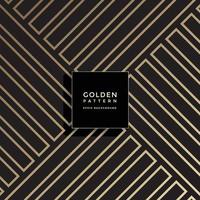 Luxury golden geometric pattern, abstract pattern background vector