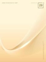 Abstract background of luxury gold lines, brochure background vector