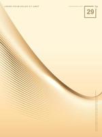 Abstract background of luxury gold lines, brochure background vector