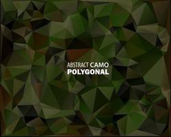 Abstract Military Camouflage Background vector