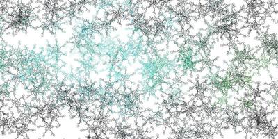 Light Blue, Green vector backdrop with circular arc.
