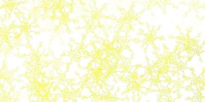 Light Yellow vector template with lines.
