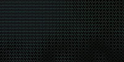 Dark Green vector pattern with polygonal style.