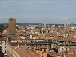 Aerial view of Bologna photo