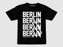 berlin urban city camiseta desi ... vector