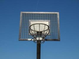 Basket for baseball photo