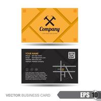 Business card design template vector