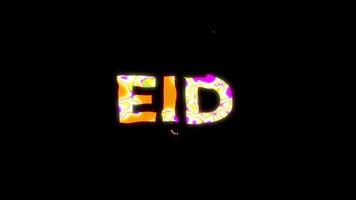 eid mubarak eid-al-adha e eid-al fitr férias felizes. eid mubarak video