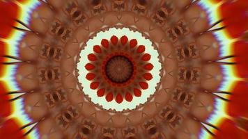 Mandala abstrakter Hintergrund, Meditationsmagie verziert.