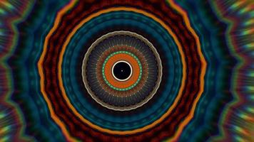 4K abstract background. Dynamic moving fantasy loop. Kaleidoscope. video