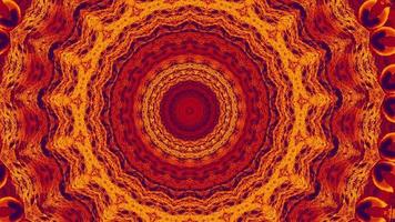Mandala abstract background, meditation magic ornate. video