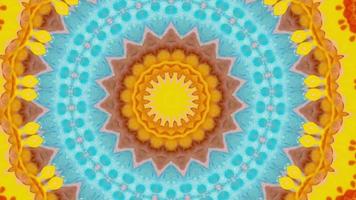 Mandala abstract background, meditation magic ornate. video