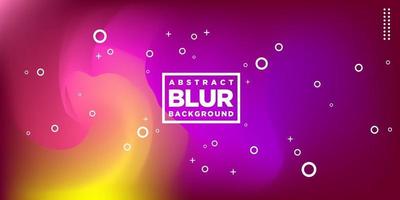 Modern Hologram Blur Colorful Abstract Background Design vector