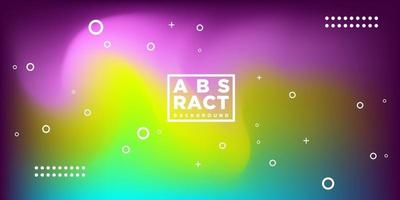 Modern Hologram Blur Colorful Abstract Background Design vector