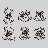 Dirty spider drawing vector