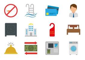 Isolated hotel icon set vector design