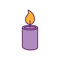 Isolated candle icon vector design