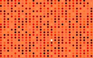 Light Red vector cover with spots.