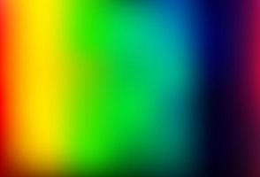 Light Multicolor, Rainbow vector blurred shine abstract template.