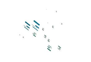 Light Blue, Green vector template with repeated sticks.