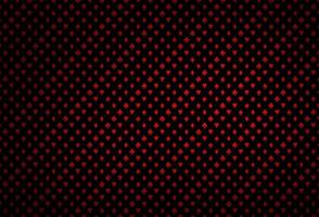 textura de vector rojo oscuro con naipes.