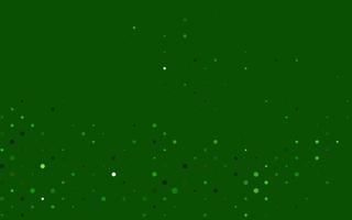 Light Green vector backdrop with dots.