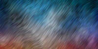 Light Blue, Red vector template with wry lines.