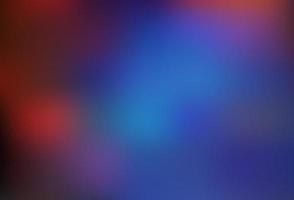 Dark Blue, Red vector bokeh and colorful pattern.