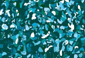 Light Blue, Green vector backdrop with abstract shapes.