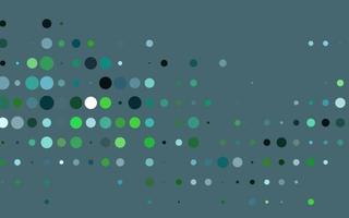 Light Blue, Green vector template with circles.