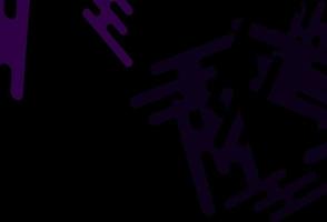 Dark Purple vector template with repeated sticks.