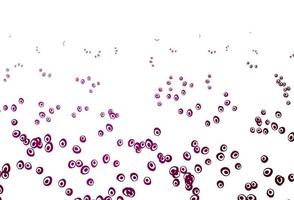 Light Purple vector texture with disks.