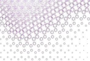 Light purple vector pattern with spheres.