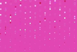 Light Pink vector pattern with crystals, rectangles.